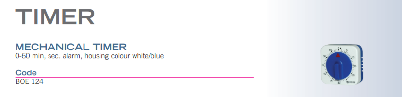 機(jī)械計時器